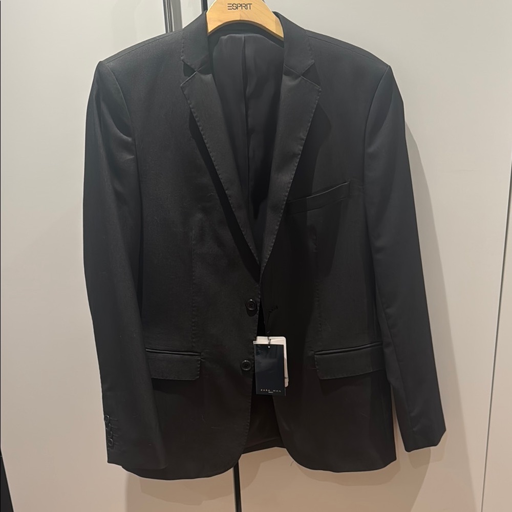 Zara Black Sport Coat Classic Blazer